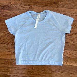 Lululemon Swiftly Tech Cropped Short-Sleeve Shirt 2.0